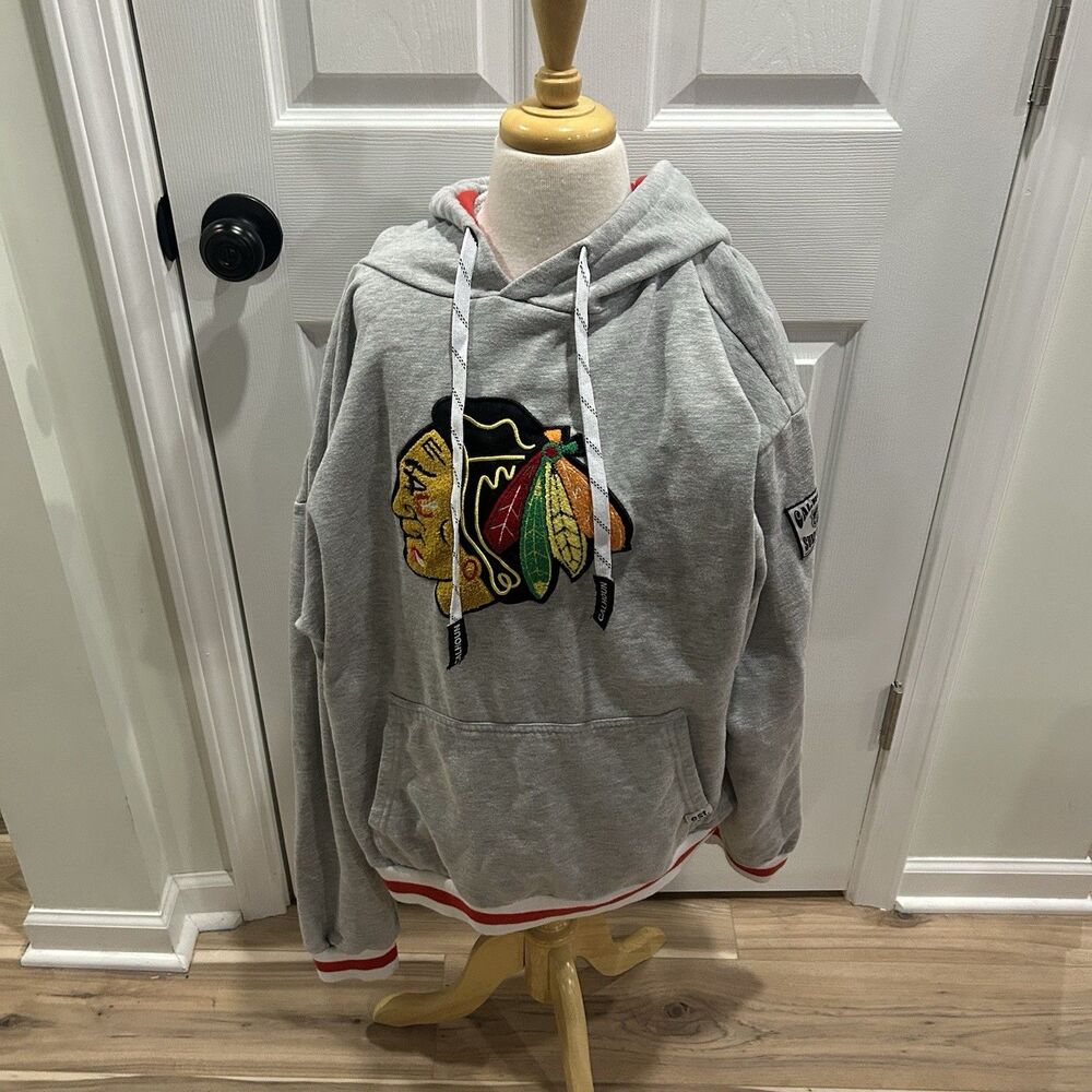 Calhoun Chicago Blackhawks NHL Hoodie XXL Y2K Skate Surf Streetwear